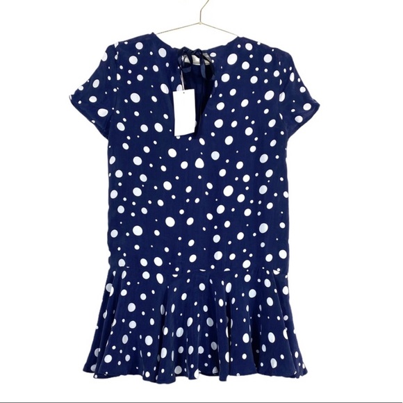 Zara | Polkadot navy dress - Picture 11 of 11